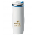 Pahar metalic termos mare 400ml, Credinta muta si muntii Pahar metalic termos mare 400ml, Credinta muta si muntii